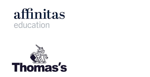 Portfolio company logos - Affinitas Education and Thomas's Day Schools