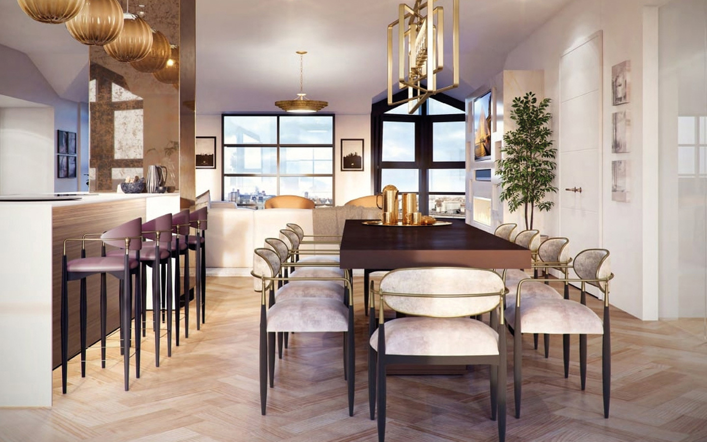 Kensington Gardens Square Dining Room